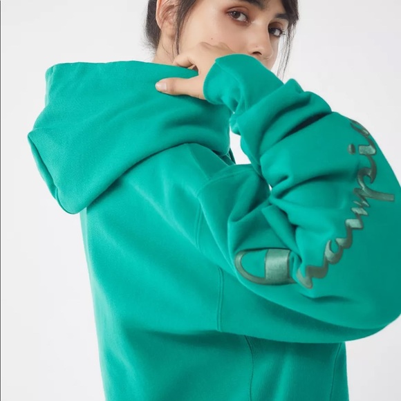 Champion & UO Reverse Weave Hoodie Sweatshirt - Picture 4 of 4